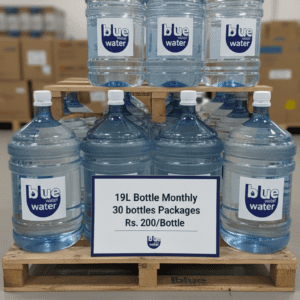 19 Liter Water Bottle Monthly Package (30 Bottles) – Pure Drinking Water Supply