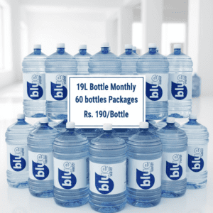 19 Liter Water Bottle Monthly Package (60 Bottles) – Bulk Drinking Water Supply | Blue Water Pakistan